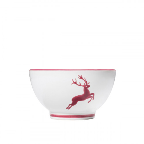 Gmundner Keramik Roter Hirsch Μεγάλο μπολ μούσλι d: 14 cm / h: 7,8 cm / 0,4 L
