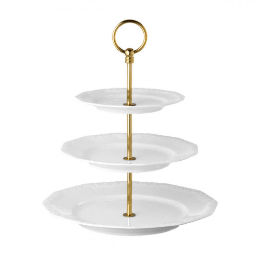 Rosenthal Maria Weiß Etagere 17/21/26 cm