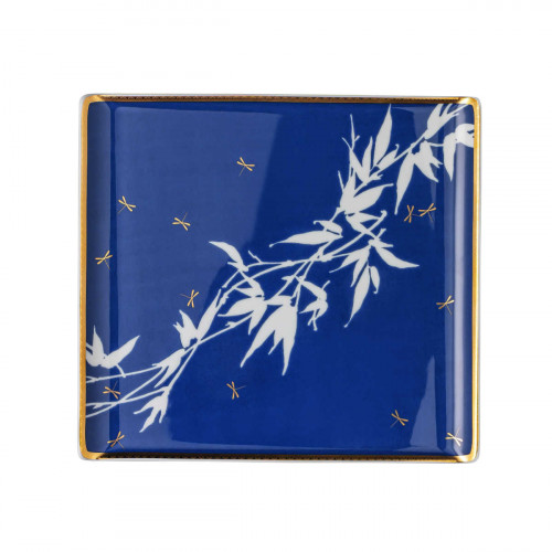 Rosenthal Heritage Turandot blue Πλάκα επίπεδη 26x24 cm