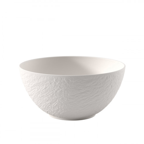 Villeroy & Boch Manufacture Rock blanc Σαλατιέρα 24 cm