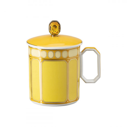 Swarovski x Rosenthal SIGNUM Jonquil Κούπα με χερούλι και καπάκι 0,39 L
