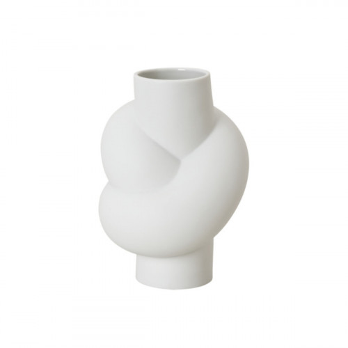 Rosenthal Midi-Vasen Vase Node weiß matt 14 cm
