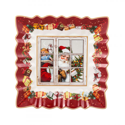 Villeroy & Boch Toy's Fantasy Τετράγωνο μπολ - Santa 23,5x23,5x3,5 cm