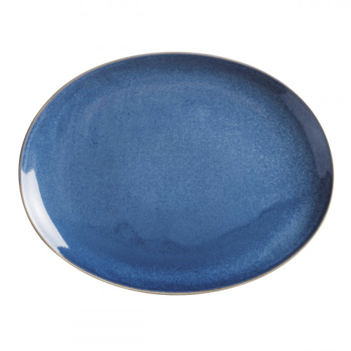 Kahla Homestyle atlantic blue Οβάλ πιάτο 32 cm