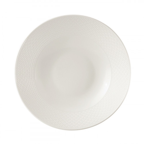 Wedgwood Gio Weiß Βαθύ πιάτο 23 cm
