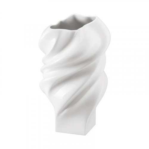 Rosenthal studio-line Squall Λευκό γυαλισμένο βάζο 23 cm