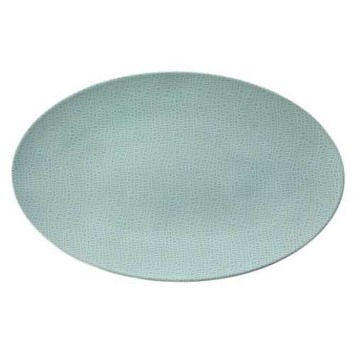 Seltmann Weiden Life Fashion - Green Chic Οβάλ πιατέλα 40x26 cm
