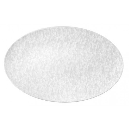 Seltmann Weiden Life Fashion - Luxury White Οβάλ πιατέλα 40x26 cm