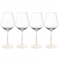 Villeroy & Boch Manufacture Rock blanc Σετ 4 ποτήρια κόκκινου κρασιού