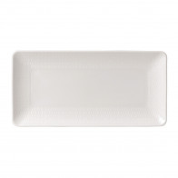 Wedgwood Gio Weiß Ορθογώνιο ταμπλέτα 21x10,5 cm