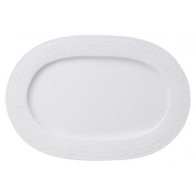 Villeroy & Boch White Pearl Οβάλ πιάτο 35 cm
