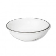 Gmundner Keramik Grauer Rand Μικρό μπολ μούσλι 14 cm