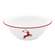 Gmundner Keramik Rubinroter Hirsch Μπολ σαλάτας d: 33 cm / h: 14 cm / 4,5 L