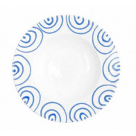Gmundner Keramik Blaugeflammt Πιάτο μακαρονιών Gourmet d: 29 cm / h: 4,5 cm