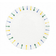Gmundner Keramik Buntgeflammt Πιάτο δείπνου Cup d: 28 cm / h: 2,6 cm