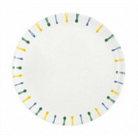 Gmundner Keramik Buntgeflammt Πιάτο σερβιρίσματος Cup d: 32 cm / h: 2,2 cm