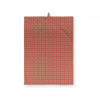 Pip Studio Blooming Tales Dark Red σετ πετσετών κουζίνας 2 τεμ
