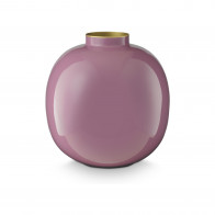 Pip Studio Home Accessories Vase Metall Lilac 23 cm