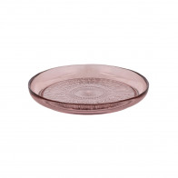 Bitz Kusintha - Glas pink Πιάτο d: 25 cm