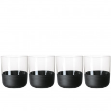 Villeroy & Boch Manufacture Rock Σετ ποτηριών ουίσκι 4 τεμαχίων 250 ml