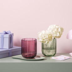 Villeroy & Boch Fleur Glasvasen Vase Windlicht Vert 15 cm