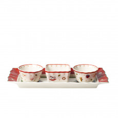 Villeroy & Boch Toy's Delight Σετ για ντιπ, 4 τεμάχια