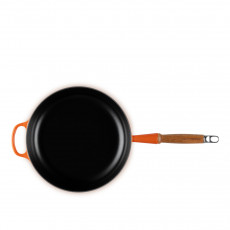 Le Creuset Sauté Pfannen Sauté τηγάνι Signature Ofenrot 28 cm
