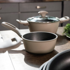 Sambonet Silver Force Κατσαρόλα με λαβή 16 cm