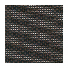 Sambonet Linea Q Tischsets Σετ τραπεζιού 1 τεμ. καφέ/μαύρο 42x33 cm