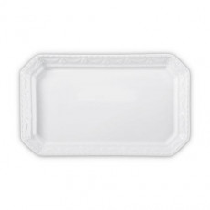 KPM Berlin Kurland Weiß Πιάτο ζάχαρης 25 x 15 cm