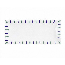 Gmundner Keramik Traunsee Ορθογώνιο πλακίδιο 30 x 15 cm