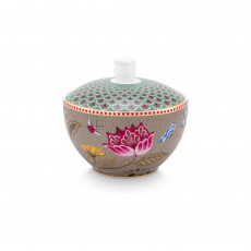 Pip Studio Blooming Tales Khaki Zuckerdose 0,30 L