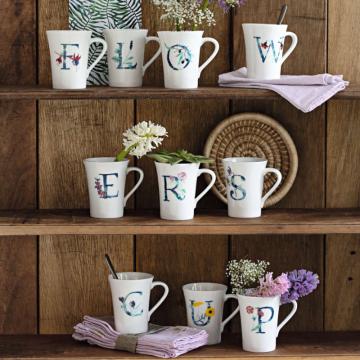 Hutschenreuther Flower Alphabet