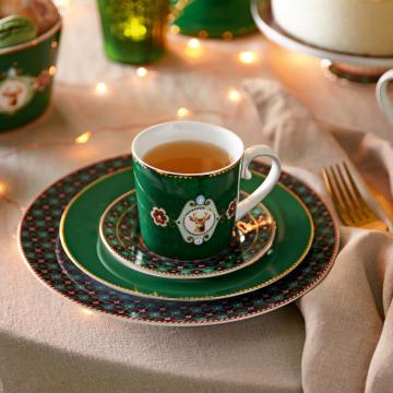 Pip Studio Love Birds Deer Dark Green
