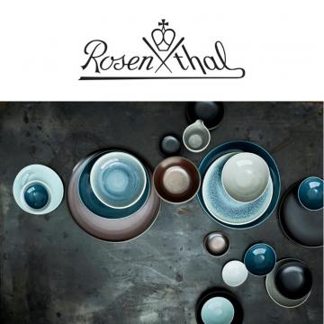 Rosenthal Porzellan 1 Moccalöffel Variation weiß 925er Silber Porzellangriff 