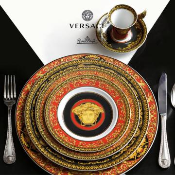 Buy Versace Rosenthal Porcelain Plate Collection. Luxury Table Online in  India 