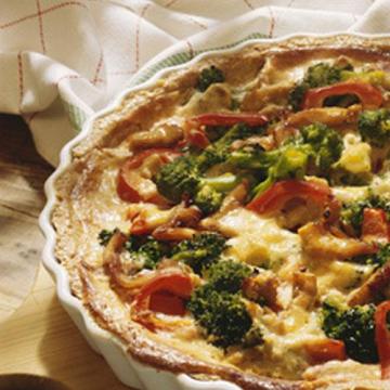 Quiche dishes