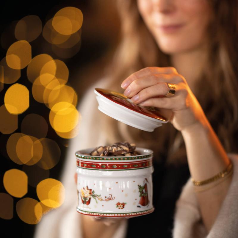 Villeroy & Boch Piatto Pasticceria Winter Bakery - Rettangolare, Bianco/Rosso, Porcellana - Foto 8