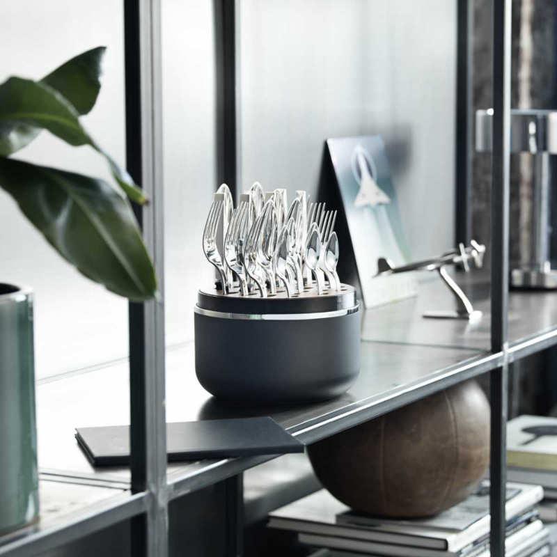 ROBBE&BERKING ロベ＆バーキング シルバーコーティング 2本セット Набор столовых приборов ART DECO Robbe & Berking, Германия, на 1