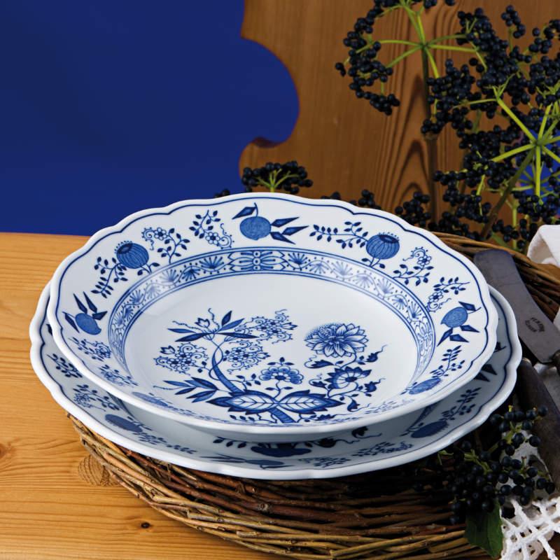 HUTSCHENREUTHER青い花柄の皿 4枚セット HUTSCHENREUTHER青い花柄の皿 4枚セット HUTSCHENREUTHER青い花