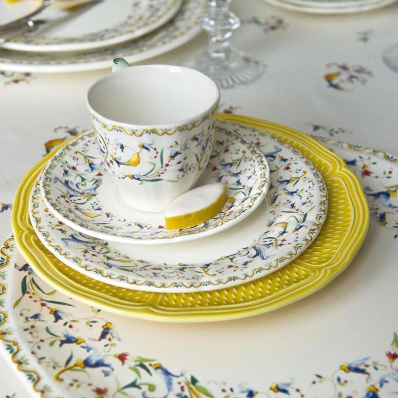 新品【Gien Toscanaジアン】トスカーナ、スクエアトレイ Керамика Gien Toscana - Стиль Ренессанса