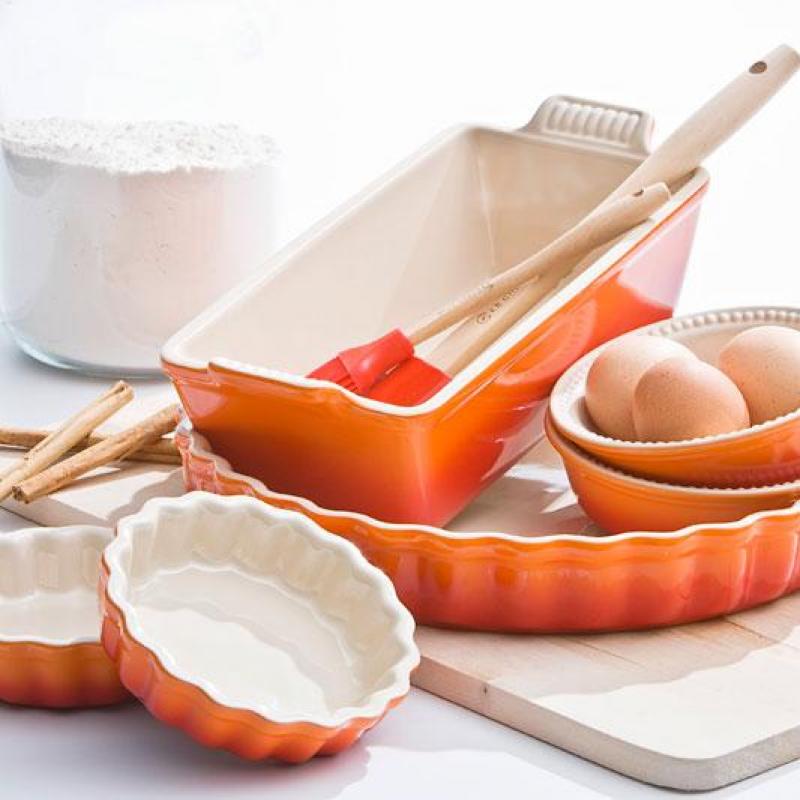 Le Creuset Pottery Fluted Flan Dish