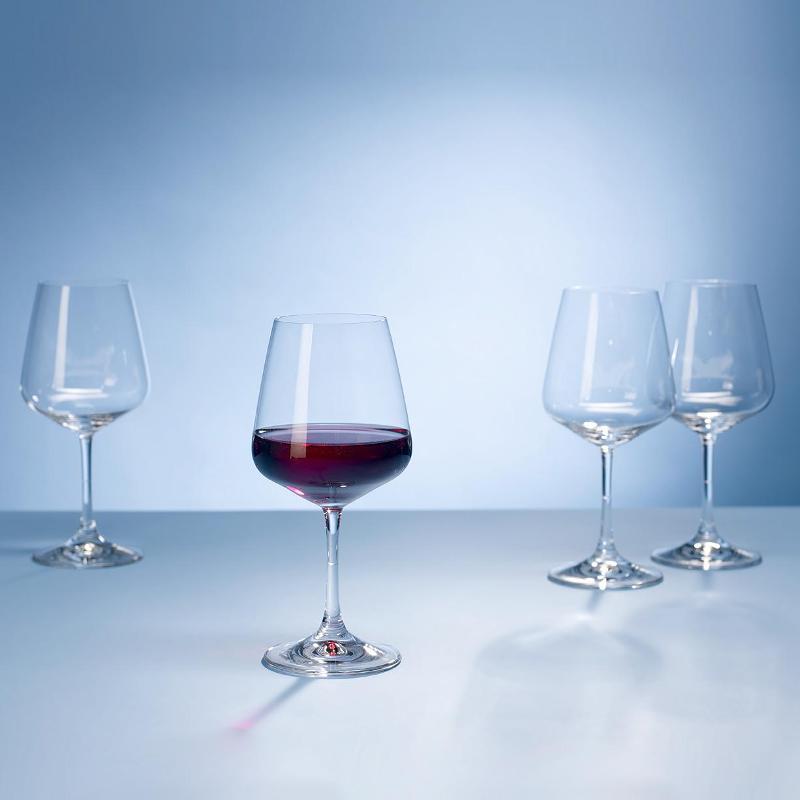Villeroy Boch Ovid Verres à Eau, Lot De 4, Verres pour Boissons Fraîches, Forme Ballon