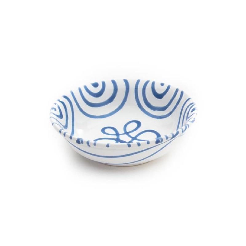 Gmundner керамика Blaugeflammt Маленькая миска для мюсли d: 14 cm / h: 4,5 cm / 0,27 L