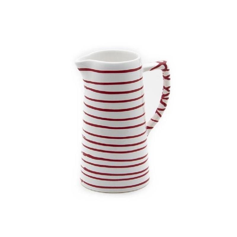 Gmundner Keramik Rotgeflammt Water jug 0.7 L / h: 16 cm