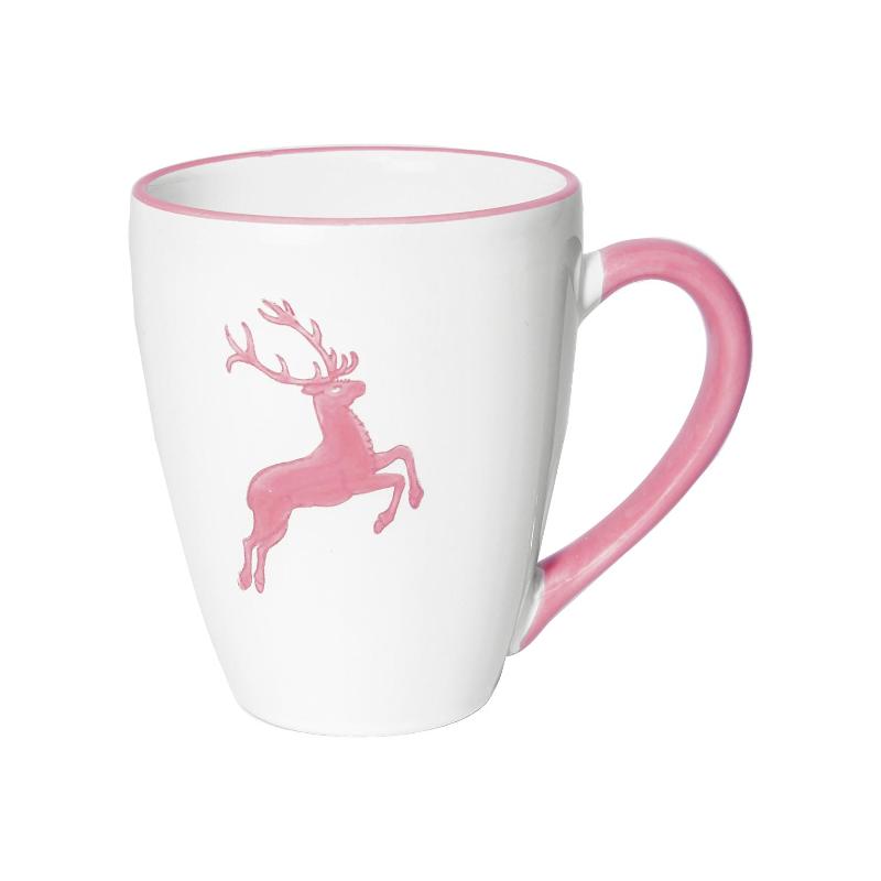 Gmundner Keramik Rosa Hirsch Breakfast cup Max 0.3 L