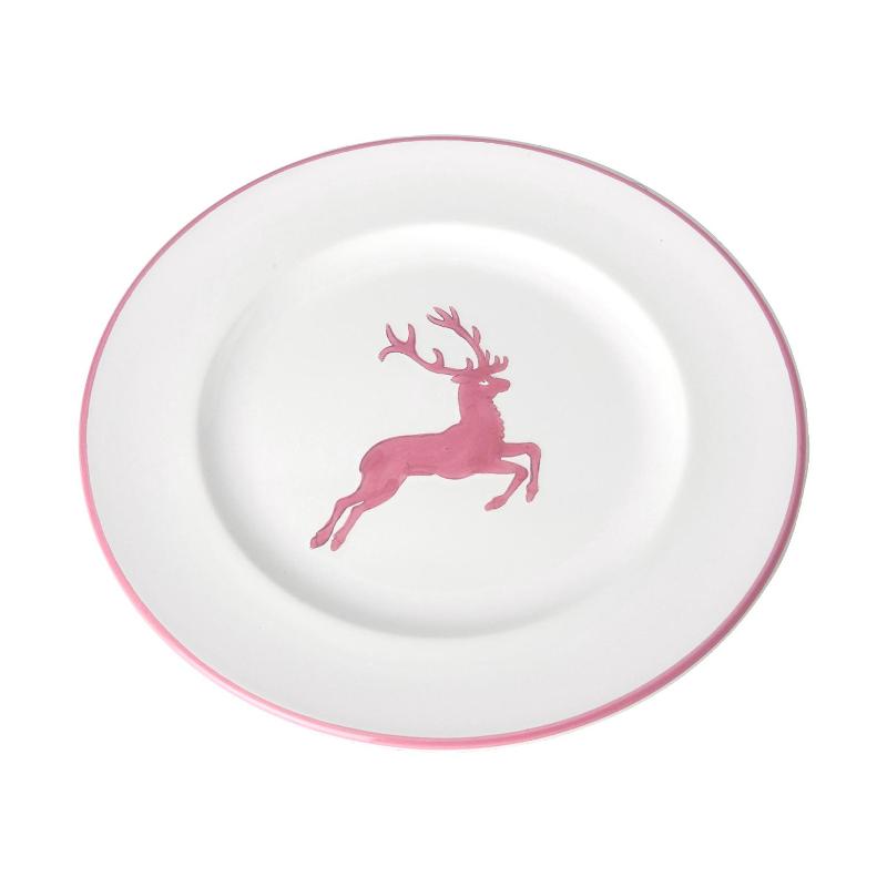 Gmundner Keramik Rosa Hirsch Dessert plate Gourmet 22 cm