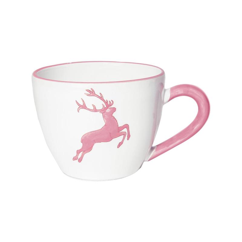 Gmundner Keramik Rosa Hirsch Tee-Obertasse Maxima 0,4 L