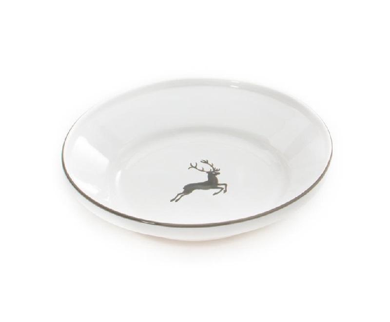 Gmundner Keramik Grauer Hirsch Rice bowl without handle 32 cm