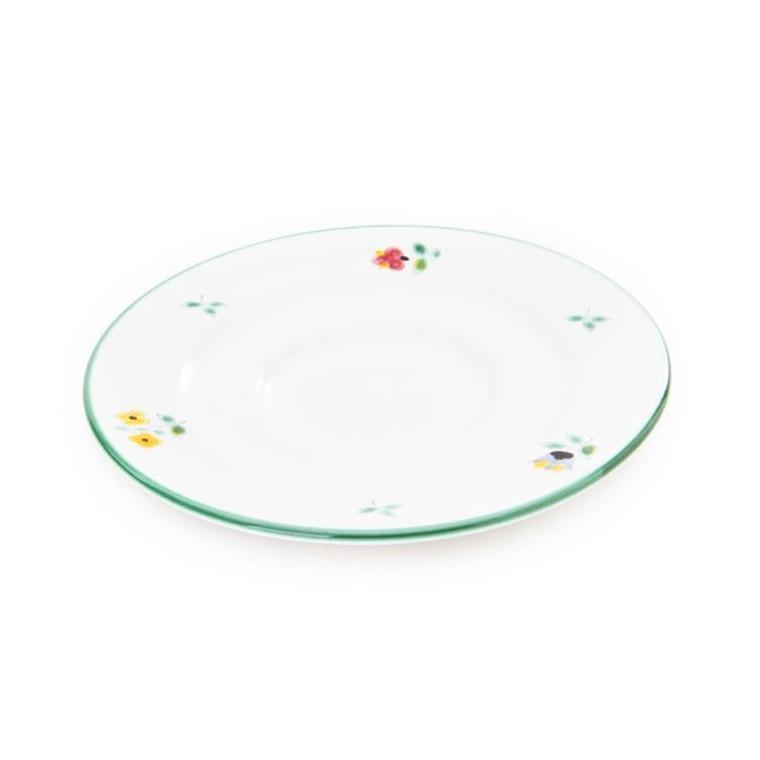 Gmundner Keramik Streublumen Kaffee-Untertasse Gourmet 16 cm